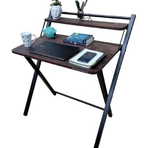 Urbain Home Montreal Two Tier Foldable Study Table